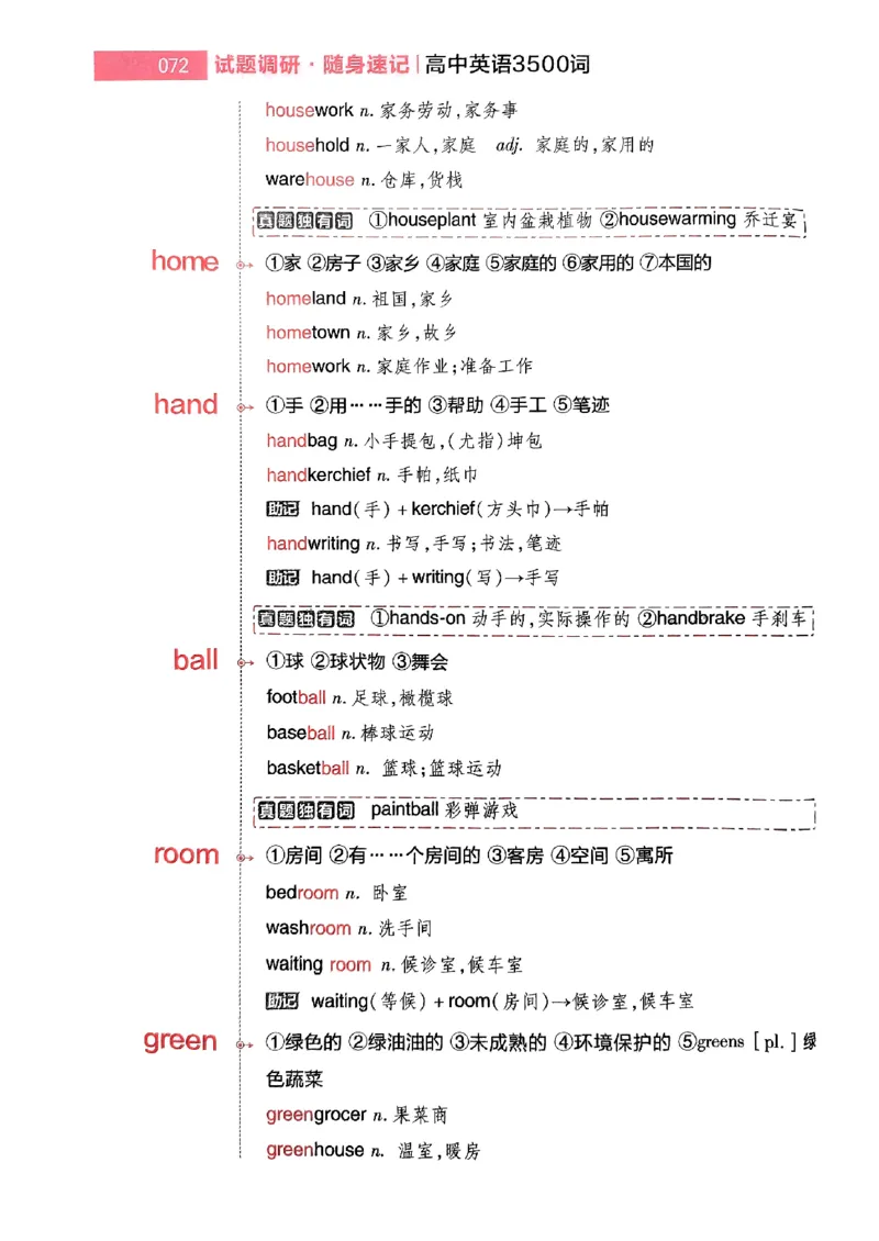 随身速记巧记英语3500词_2024-2025高三（6-6月题库）_2024年10月试卷_1027随身速记巧记英语3500词
