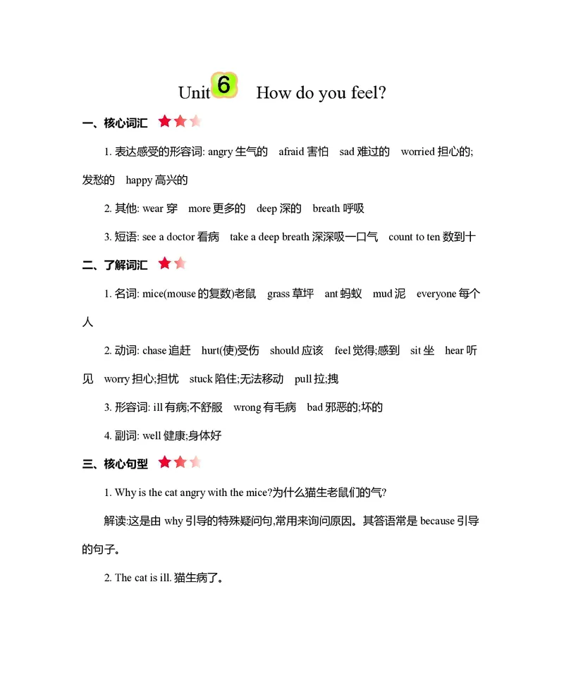 六年级上册英语人教PEP版知识要点_小学1-6年级全部试卷_英语_六年级_3-11-5、小学六年级英语上册_3-11-5-1、复习、知识点、归纳汇总_人教PEP版