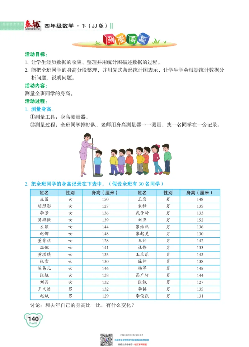 典中点点拨全解冀教版数学4年级下_小学1-6年级全部试卷_数学_四年级_3-9-4、小学四年级数学下册_3-9-4-1、复习、知识点、归纳汇总_冀教板