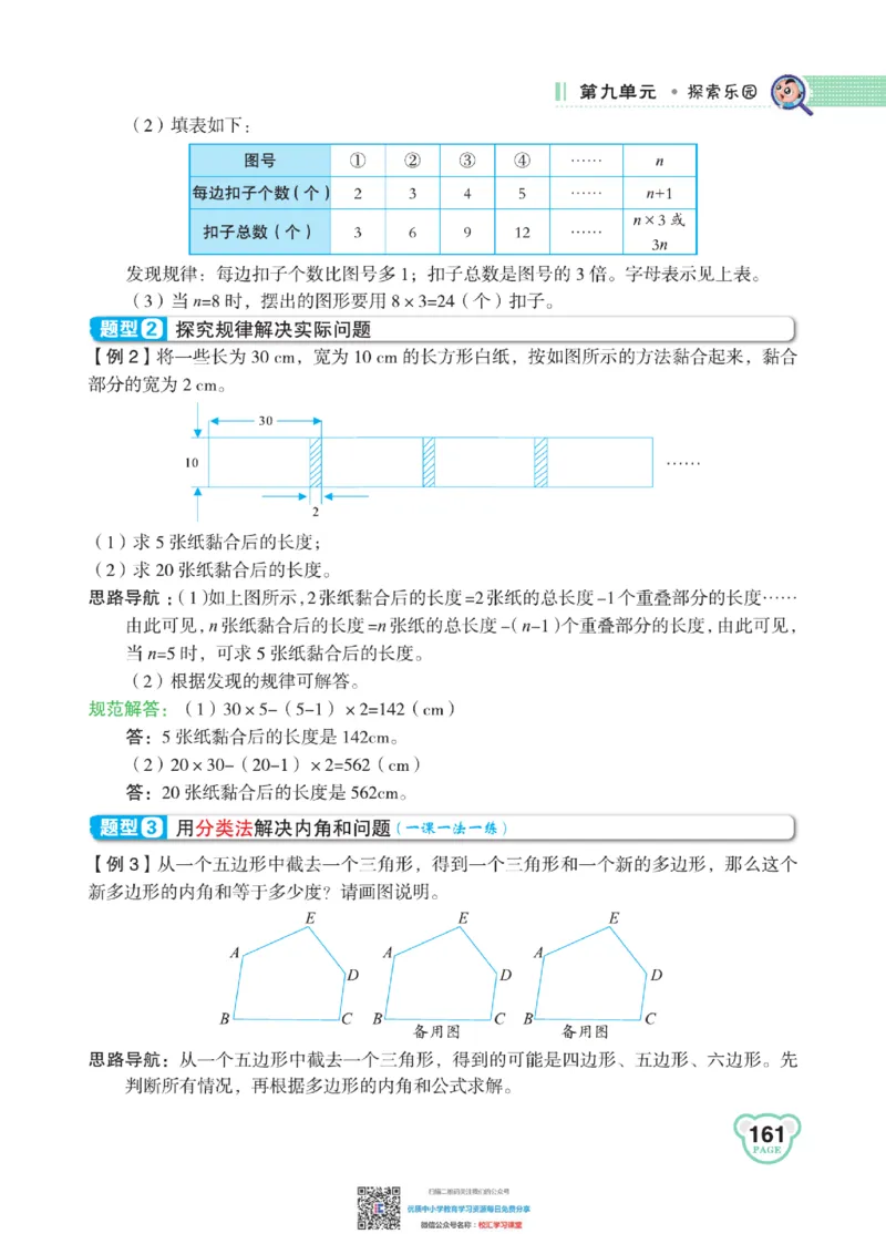 典中点点拨全解冀教版数学4年级下_小学1-6年级全部试卷_数学_四年级_3-9-4、小学四年级数学下册_3-9-4-1、复习、知识点、归纳汇总_冀教板
