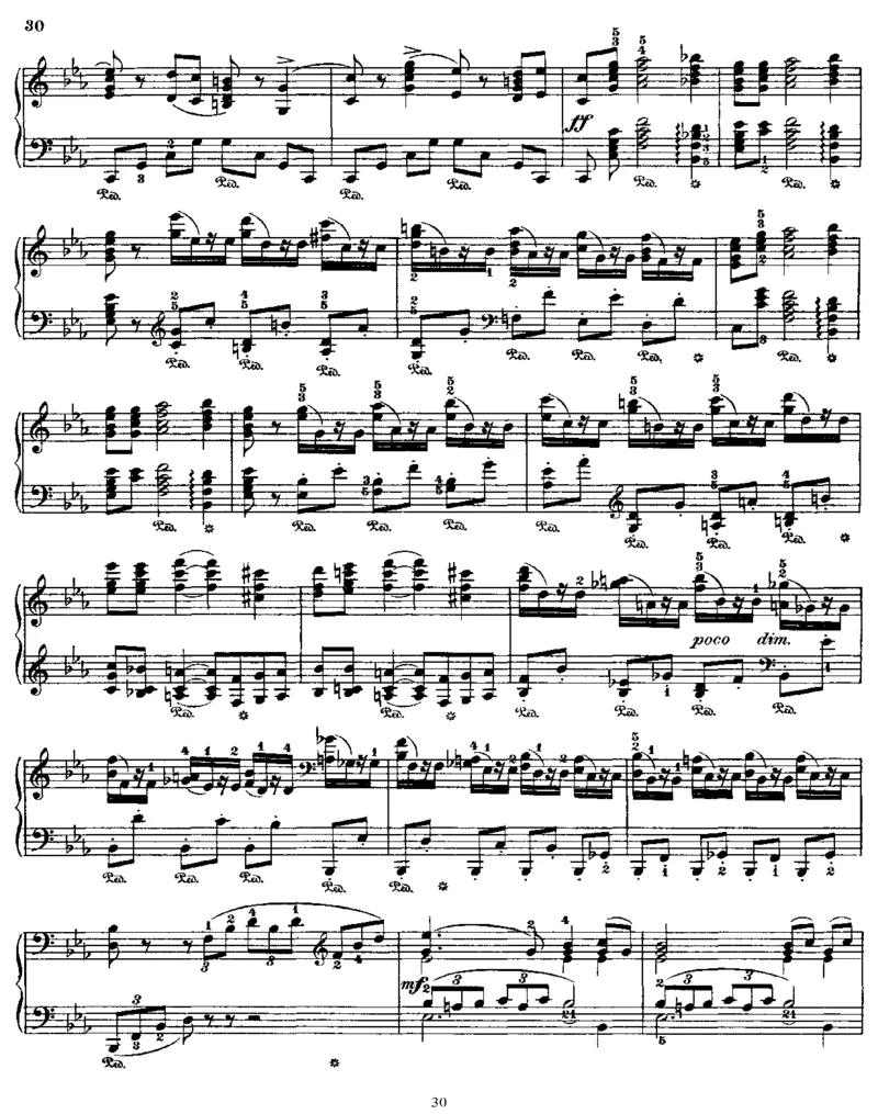 《四季》TheSeasons,Op37a_一万首著名钢琴曲谱哈农贝多芬合集视频教学电子版高清无水印可打印_1古典钢琴知名音乐家谱_柴科夫斯基钢琴谱全集