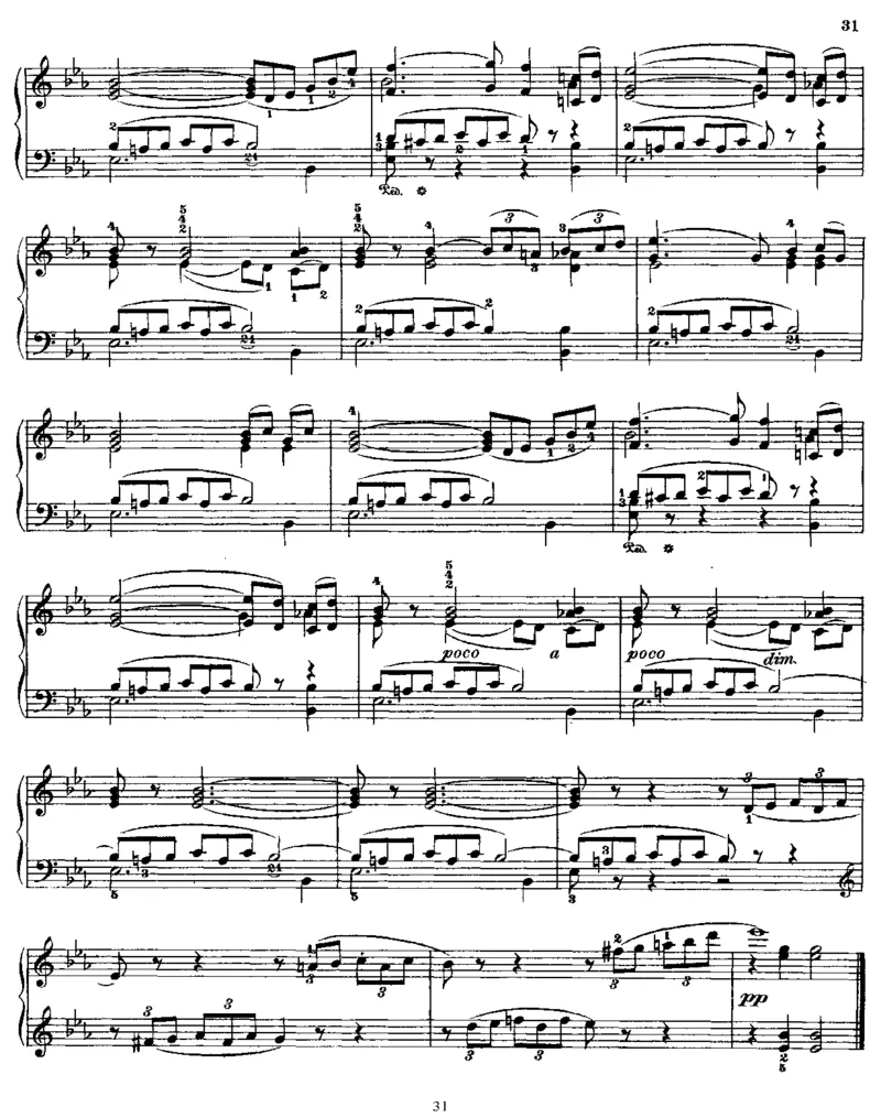 《四季》TheSeasons,Op37a_一万首著名钢琴曲谱哈农贝多芬合集视频教学电子版高清无水印可打印_1古典钢琴知名音乐家谱_柴科夫斯基钢琴谱全集