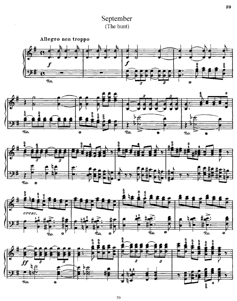 《四季》TheSeasons,Op37a_一万首著名钢琴曲谱哈农贝多芬合集视频教学电子版高清无水印可打印_1古典钢琴知名音乐家谱_柴科夫斯基钢琴谱全集