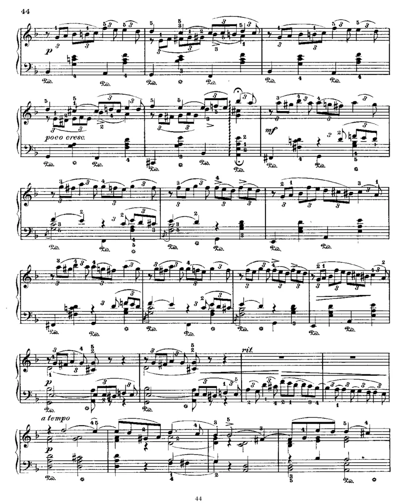 《四季》TheSeasons,Op37a_一万首著名钢琴曲谱哈农贝多芬合集视频教学电子版高清无水印可打印_1古典钢琴知名音乐家谱_柴科夫斯基钢琴谱全集