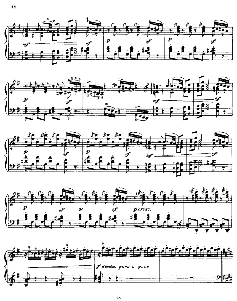 《四季》TheSeasons,Op37a_一万首著名钢琴曲谱哈农贝多芬合集视频教学电子版高清无水印可打印_1古典钢琴知名音乐家谱_柴科夫斯基钢琴谱全集