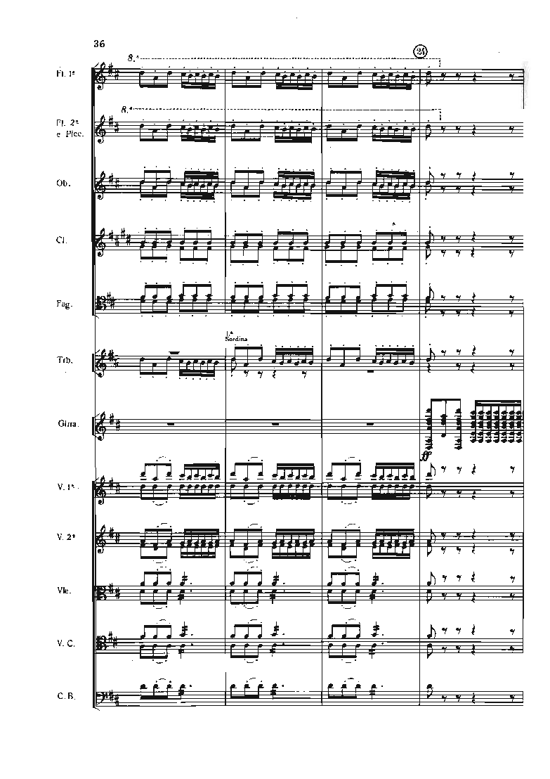 华金&middot;罗德里戈阿兰胡埃斯协奏曲单开版总谱_一万首著名钢琴曲谱哈农贝多芬合集视频教学电子版高清无水印可打印_08名曲总谱合集