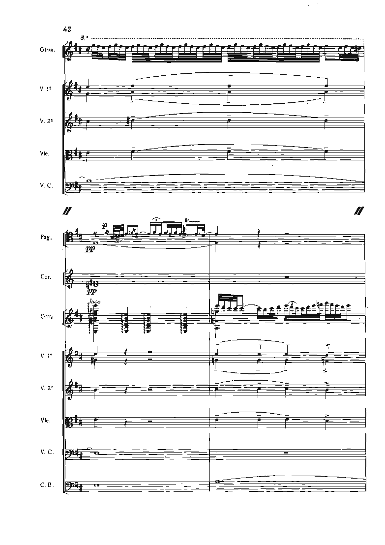 华金&middot;罗德里戈阿兰胡埃斯协奏曲单开版总谱_一万首著名钢琴曲谱哈农贝多芬合集视频教学电子版高清无水印可打印_08名曲总谱合集