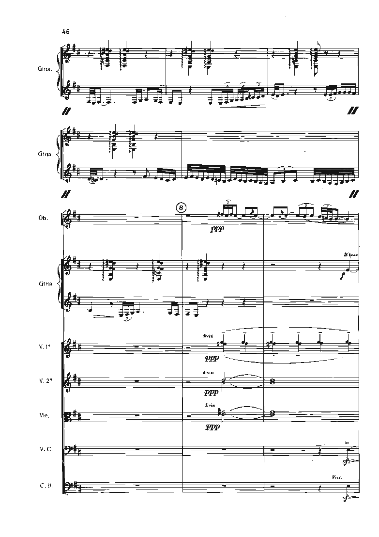 华金&middot;罗德里戈阿兰胡埃斯协奏曲单开版总谱_一万首著名钢琴曲谱哈农贝多芬合集视频教学电子版高清无水印可打印_08名曲总谱合集
