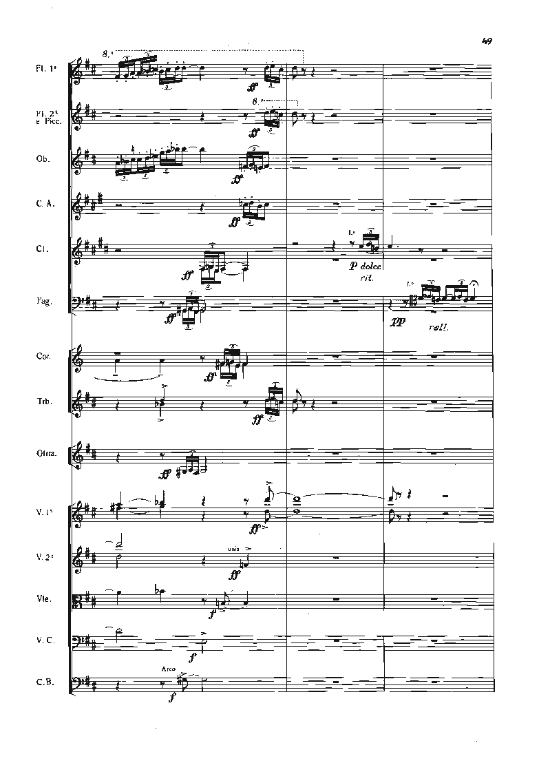 华金&middot;罗德里戈阿兰胡埃斯协奏曲单开版总谱_一万首著名钢琴曲谱哈农贝多芬合集视频教学电子版高清无水印可打印_08名曲总谱合集