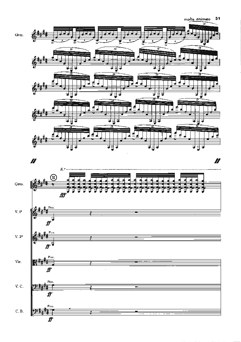 华金&middot;罗德里戈阿兰胡埃斯协奏曲单开版总谱_一万首著名钢琴曲谱哈农贝多芬合集视频教学电子版高清无水印可打印_08名曲总谱合集