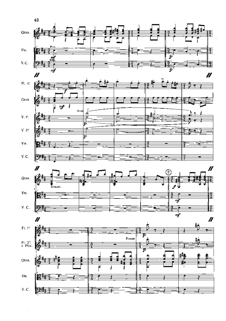 华金&middot;罗德里戈阿兰胡埃斯协奏曲单开版总谱_一万首著名钢琴曲谱哈农贝多芬合集视频教学电子版高清无水印可打印_08名曲总谱合集