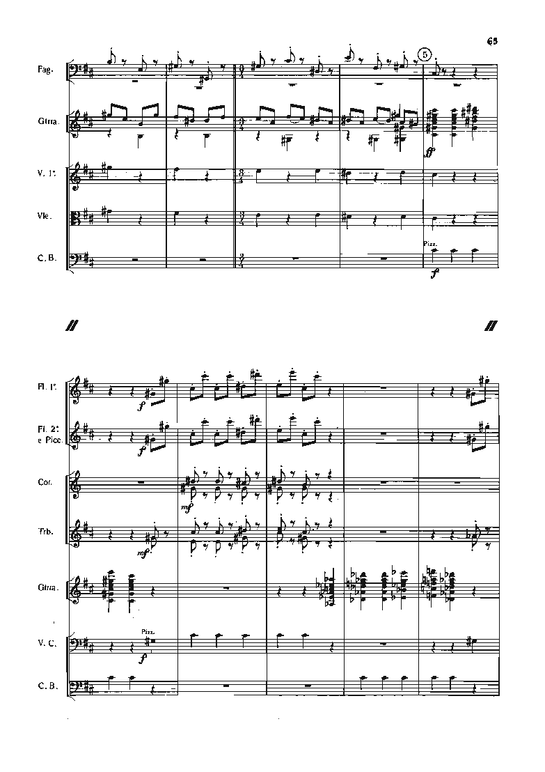 华金&middot;罗德里戈阿兰胡埃斯协奏曲单开版总谱_一万首著名钢琴曲谱哈农贝多芬合集视频教学电子版高清无水印可打印_08名曲总谱合集