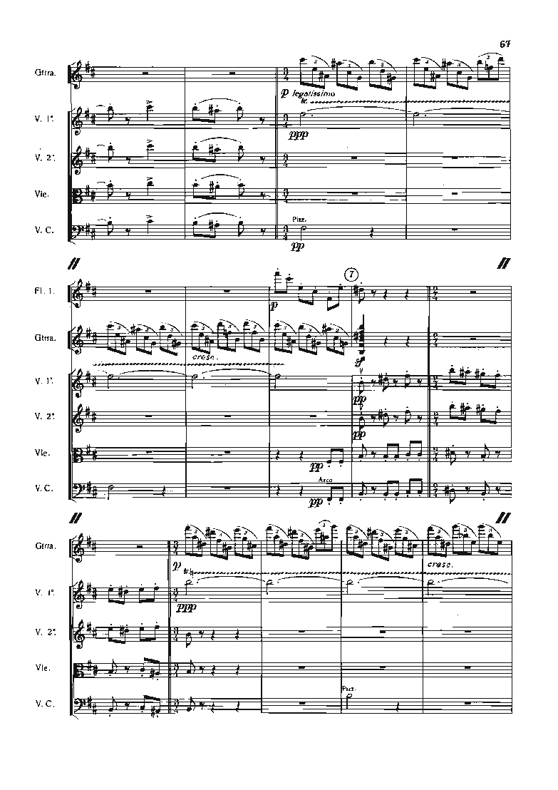 华金&middot;罗德里戈阿兰胡埃斯协奏曲单开版总谱_一万首著名钢琴曲谱哈农贝多芬合集视频教学电子版高清无水印可打印_08名曲总谱合集