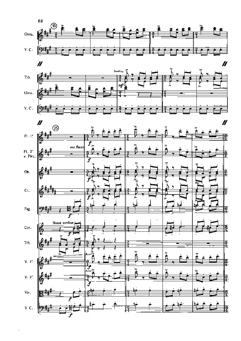 华金&middot;罗德里戈阿兰胡埃斯协奏曲单开版总谱_一万首著名钢琴曲谱哈农贝多芬合集视频教学电子版高清无水印可打印_08名曲总谱合集
