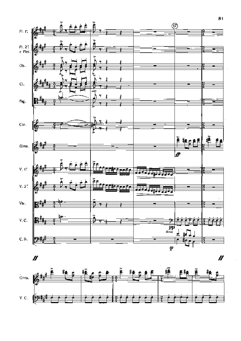 华金&middot;罗德里戈阿兰胡埃斯协奏曲单开版总谱_一万首著名钢琴曲谱哈农贝多芬合集视频教学电子版高清无水印可打印_08名曲总谱合集