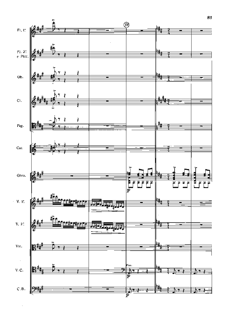 华金&middot;罗德里戈阿兰胡埃斯协奏曲单开版总谱_一万首著名钢琴曲谱哈农贝多芬合集视频教学电子版高清无水印可打印_08名曲总谱合集