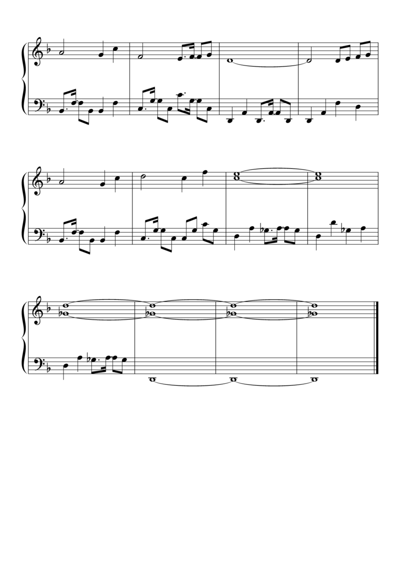 [東方ピアノEasyモード楽譜][easy][4]フェアリー冒険譚_一万首著名钢琴曲谱哈农贝多芬合集视频教学电子版高清无水印可打印_05动漫游戏钢琴谱合集_日系东方Project钢琴谱全集_官方CD及其他