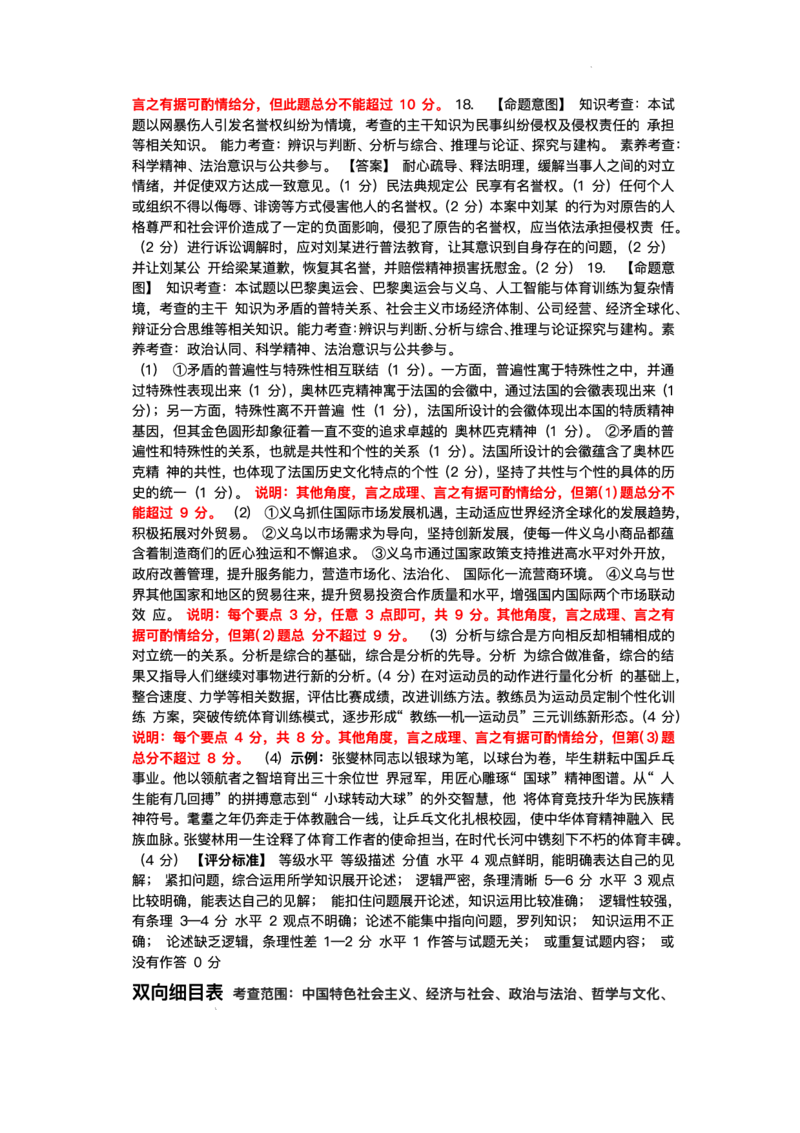 辽宁点石联考2025届高三5月份联合考试-政治试卷+答案_2024-2025高三（6-6月题库）_2025年05月试卷_0509辽宁点石联考2025届高三5月份联合考试（全科）