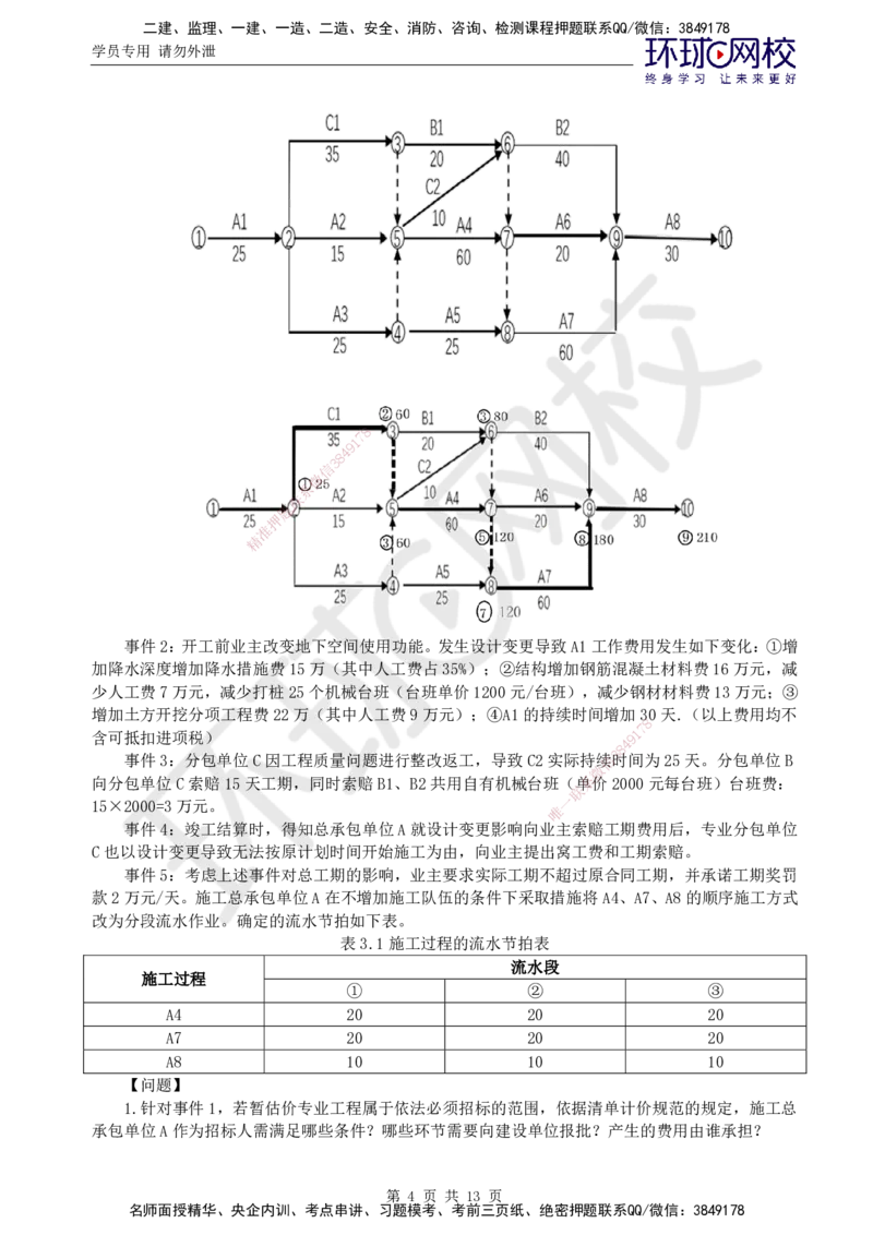 万人模考一_监理工程师_2025监理工程师_2025年监理工程师SVIP_2025年监理土建案例SVIP_03-习题精析✿实战特训✿模考通关_29-案例《万人模考班》王双增HQ_讲义