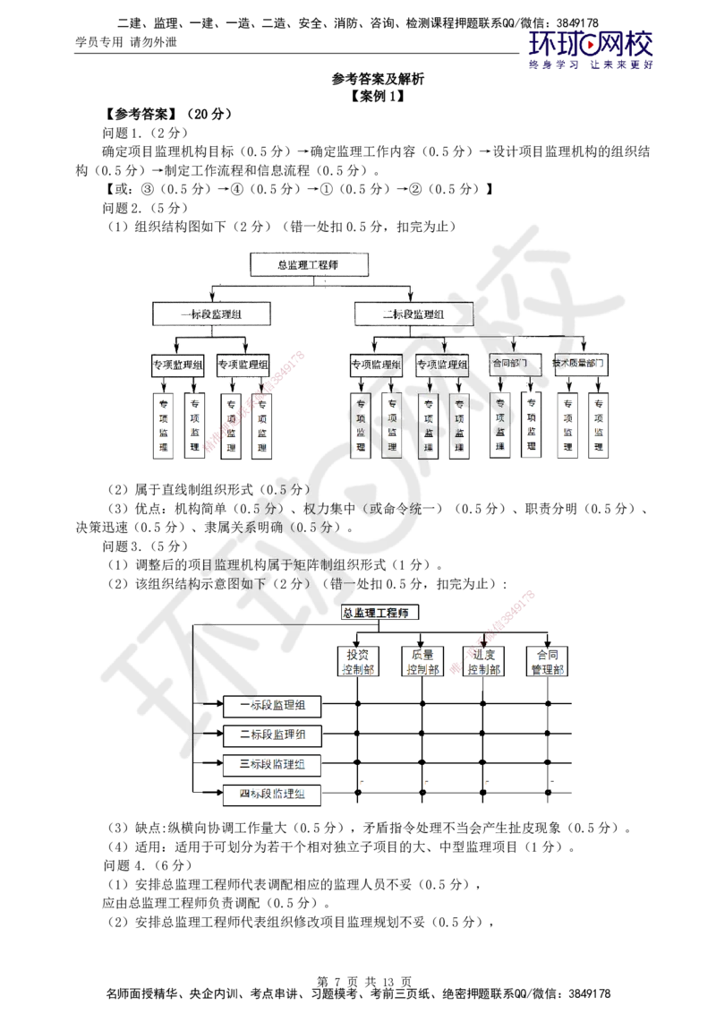 万人模考一_监理工程师_2025监理工程师_2025年监理工程师SVIP_2025年监理土建案例SVIP_03-习题精析✿实战特训✿模考通关_29-案例《万人模考班》王双增HQ_讲义
