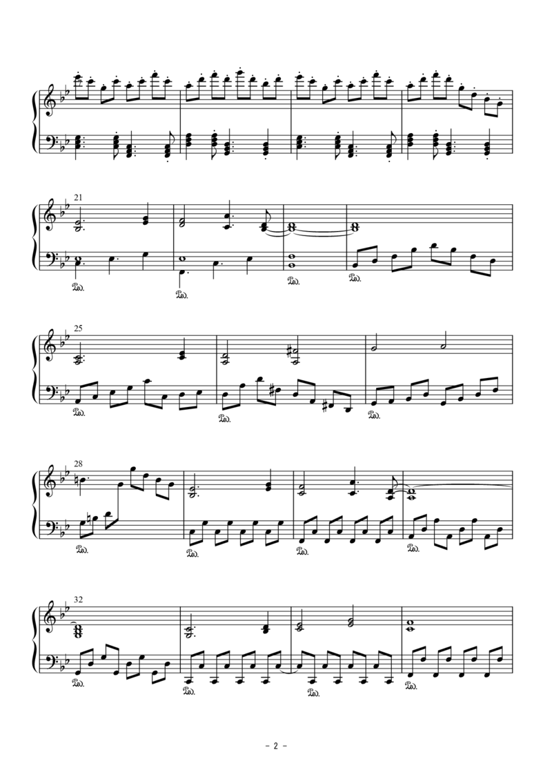 [焦げた幻想郷][normal][4]つるぺったん_一万首著名钢琴曲谱哈农贝多芬合集视频教学电子版高清无水印可打印_05动漫游戏钢琴谱合集_日系东方Project钢琴谱全集_东方project钢琴谱_VocalBGM