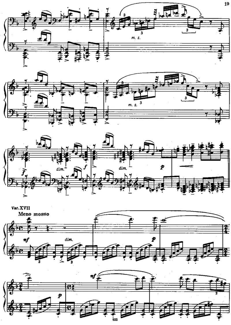 《科莱里主题变奏曲》VariationsonaThemeofCorelli_一万首著名钢琴曲谱哈农贝多芬合集视频教学电子版高清无水印可打印_1古典钢琴知名音乐家谱_拉赫玛尼诺夫钢琴谱全集