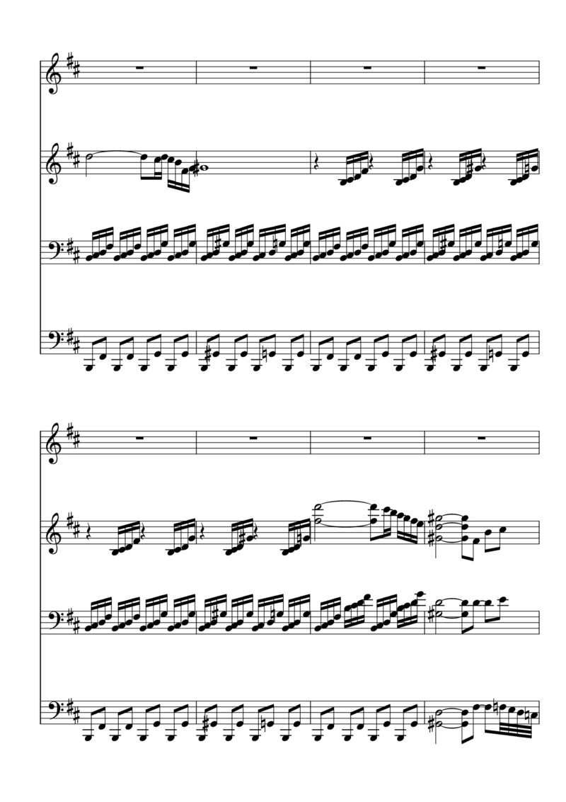 [東方ピアノEasyモード楽譜][11](連弾用)_一万首著名钢琴曲谱哈农贝多芬合集视频教学电子版高清无水印可打印_05动漫游戏钢琴谱合集_日系东方Project钢琴谱全集_东方project钢琴谱