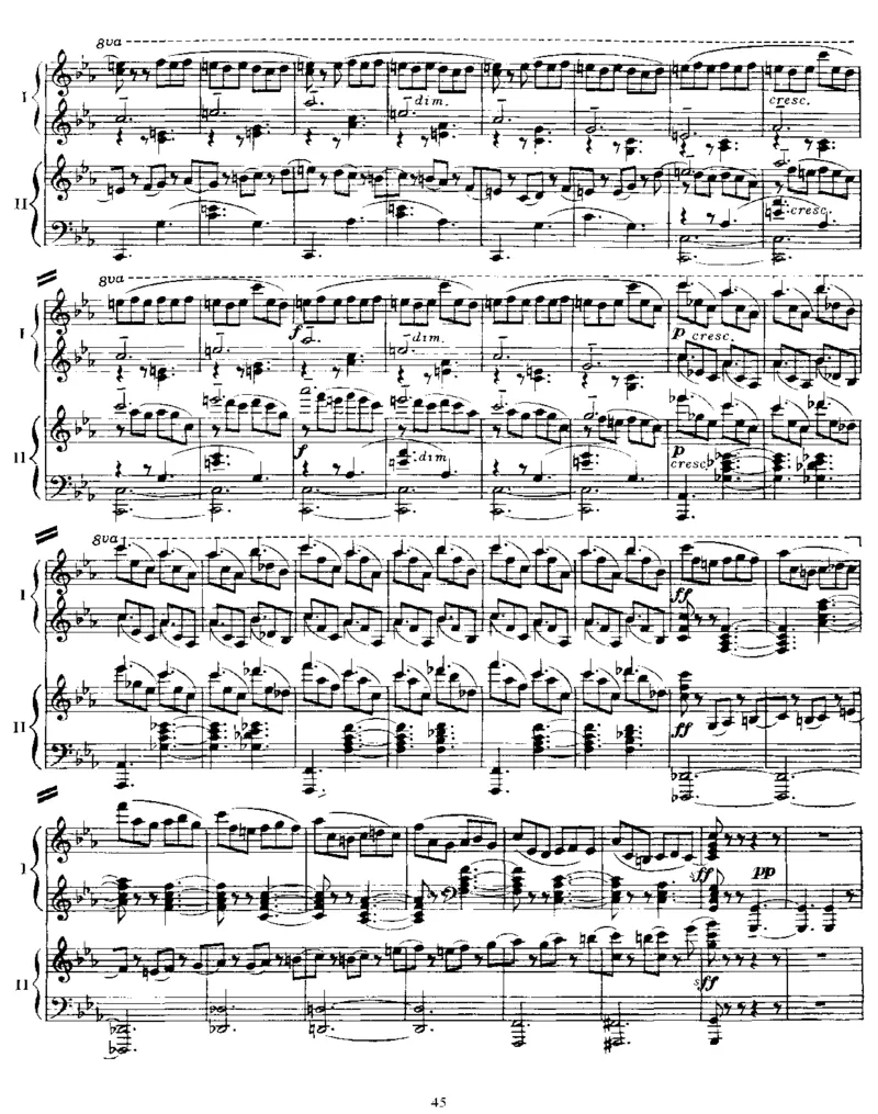 双钢琴作品集op5，op17_一万首著名钢琴曲谱哈农贝多芬合集视频教学电子版高清无水印可打印_1古典钢琴知名音乐家谱_拉赫玛尼诺夫钢琴谱全集