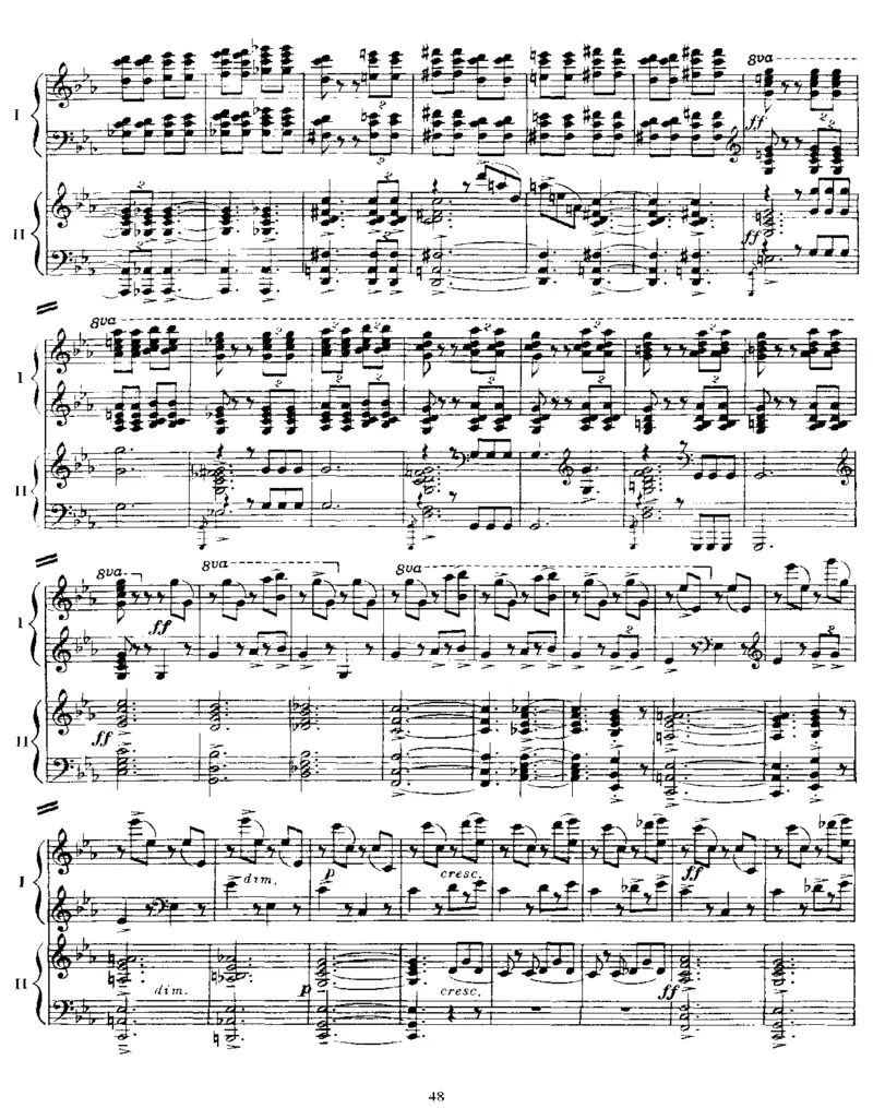 双钢琴作品集op5，op17_一万首著名钢琴曲谱哈农贝多芬合集视频教学电子版高清无水印可打印_1古典钢琴知名音乐家谱_拉赫玛尼诺夫钢琴谱全集