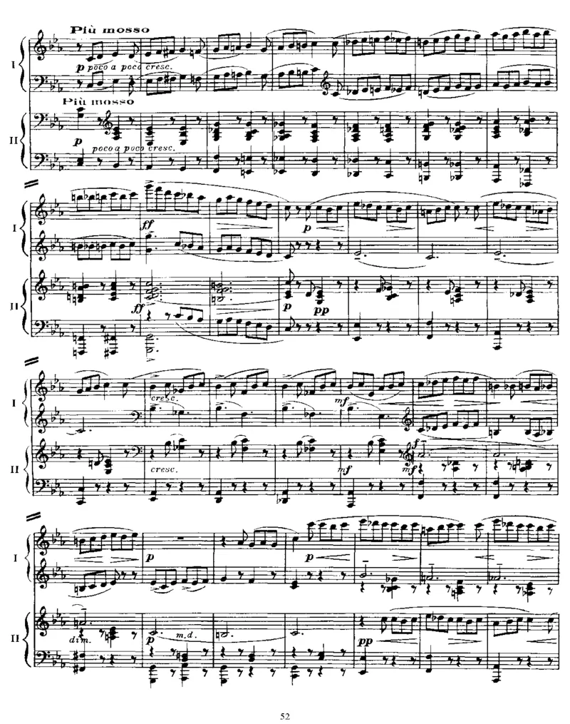 双钢琴作品集op5，op17_一万首著名钢琴曲谱哈农贝多芬合集视频教学电子版高清无水印可打印_1古典钢琴知名音乐家谱_拉赫玛尼诺夫钢琴谱全集