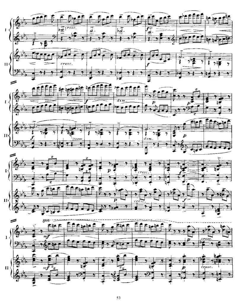 双钢琴作品集op5，op17_一万首著名钢琴曲谱哈农贝多芬合集视频教学电子版高清无水印可打印_1古典钢琴知名音乐家谱_拉赫玛尼诺夫钢琴谱全集