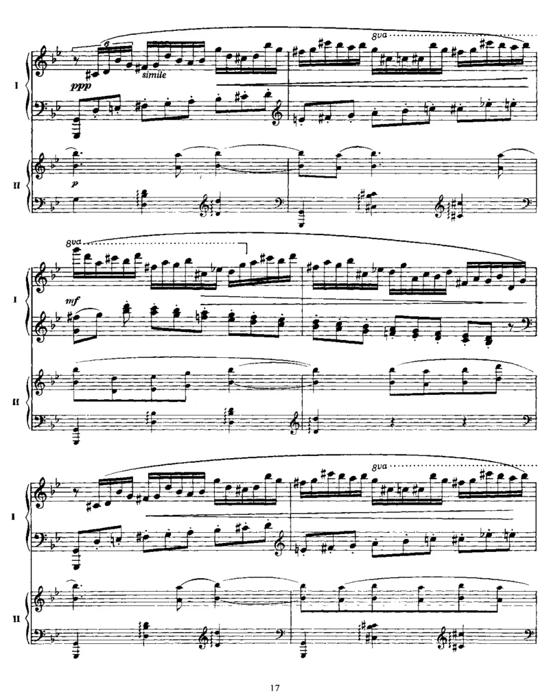 双钢琴作品集op5，op17_一万首著名钢琴曲谱哈农贝多芬合集视频教学电子版高清无水印可打印_1古典钢琴知名音乐家谱_拉赫玛尼诺夫钢琴谱全集