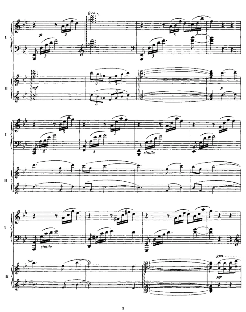 双钢琴作品集op5，op17_一万首著名钢琴曲谱哈农贝多芬合集视频教学电子版高清无水印可打印_1古典钢琴知名音乐家谱_拉赫玛尼诺夫钢琴谱全集