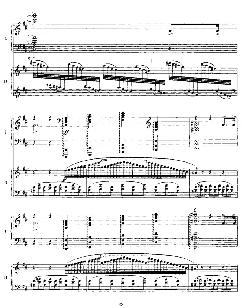 双钢琴作品集op5，op17_一万首著名钢琴曲谱哈农贝多芬合集视频教学电子版高清无水印可打印_1古典钢琴知名音乐家谱_拉赫玛尼诺夫钢琴谱全集