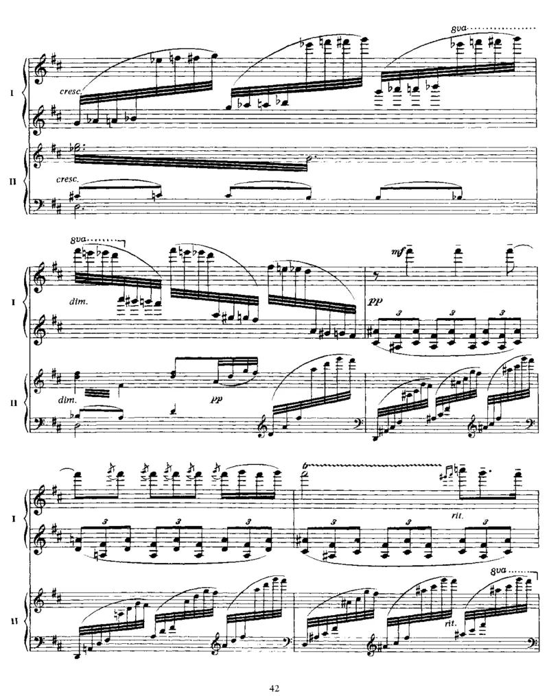 双钢琴作品集op5，op17_一万首著名钢琴曲谱哈农贝多芬合集视频教学电子版高清无水印可打印_1古典钢琴知名音乐家谱_拉赫玛尼诺夫钢琴谱全集