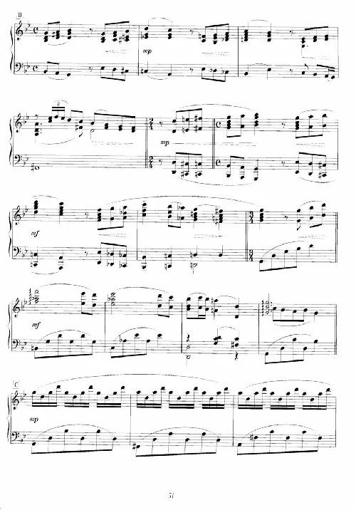 久石让谱集7_一万首著名钢琴曲谱哈农贝多芬合集视频教学电子版高清无水印可打印_02现代钢琴谱合集_久石让钢琴谱全集