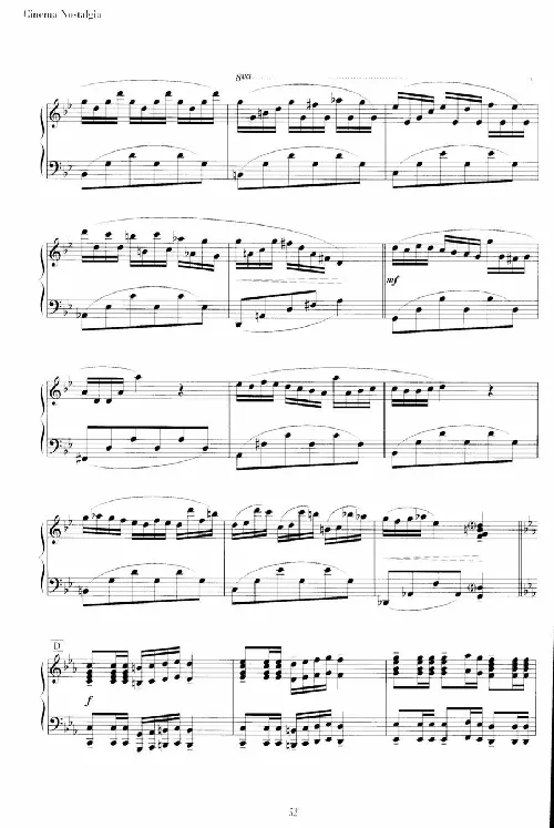 久石让谱集7_一万首著名钢琴曲谱哈农贝多芬合集视频教学电子版高清无水印可打印_02现代钢琴谱合集_久石让钢琴谱全集