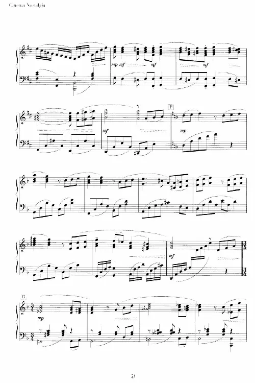 久石让谱集7_一万首著名钢琴曲谱哈农贝多芬合集视频教学电子版高清无水印可打印_02现代钢琴谱合集_久石让钢琴谱全集