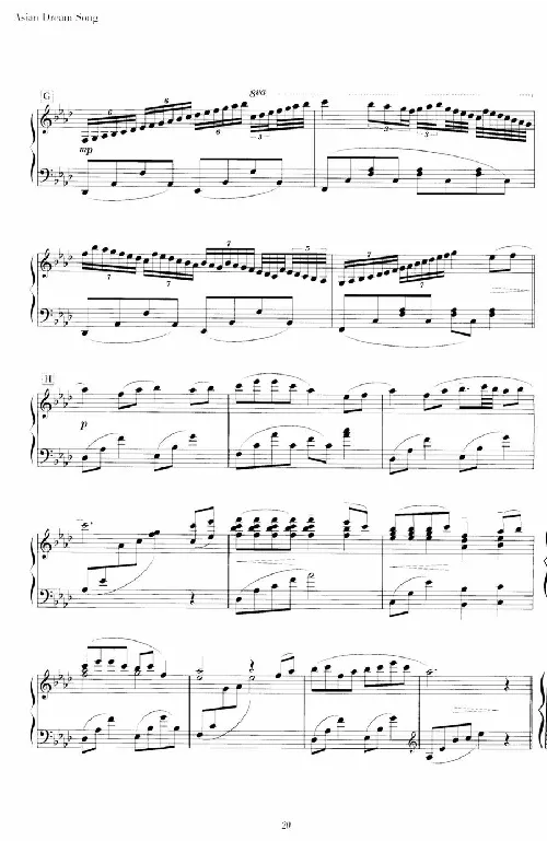 久石让谱集7_一万首著名钢琴曲谱哈农贝多芬合集视频教学电子版高清无水印可打印_02现代钢琴谱合集_久石让钢琴谱全集