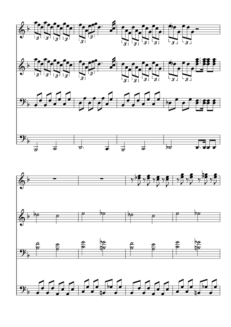 [東方ピアノEasyモード楽譜][10](連弾用)_一万首著名钢琴曲谱哈农贝多芬合集视频教学电子版高清无水印可打印_05动漫游戏钢琴谱合集_日系东方Project钢琴谱全集_东方project钢琴谱