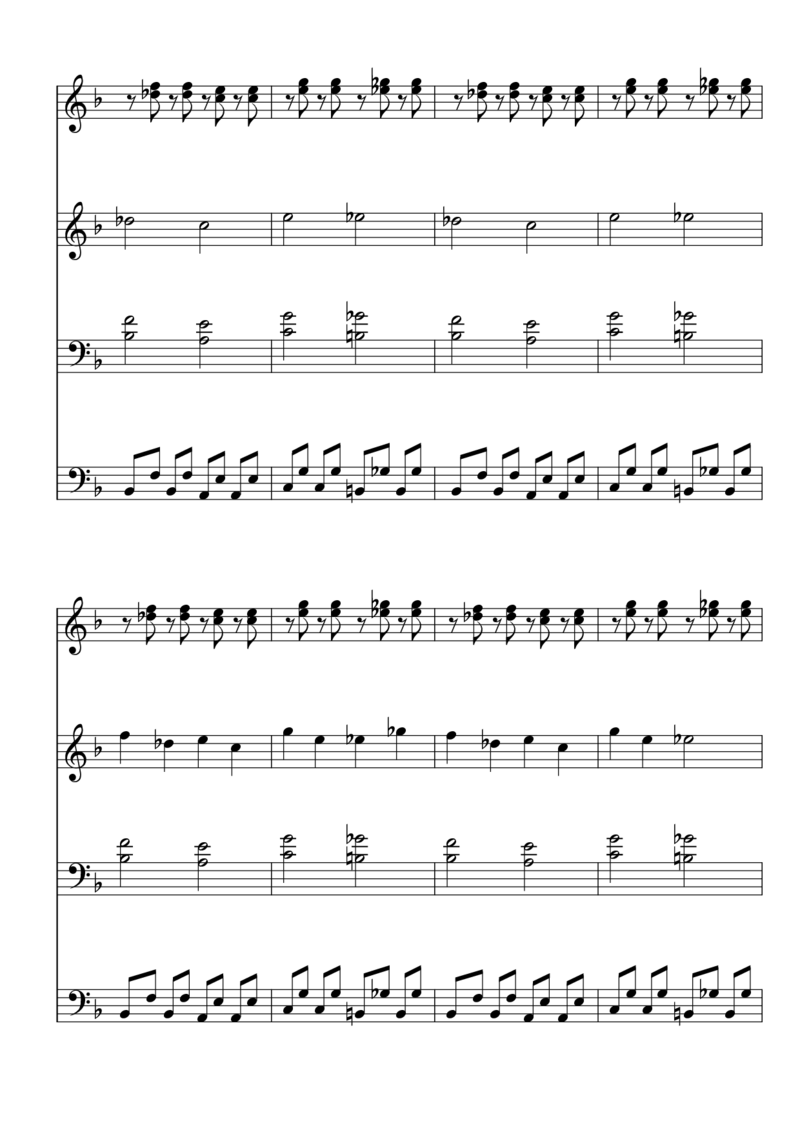 [東方ピアノEasyモード楽譜][10](連弾用)_一万首著名钢琴曲谱哈农贝多芬合集视频教学电子版高清无水印可打印_05动漫游戏钢琴谱合集_日系东方Project钢琴谱全集_东方project钢琴谱