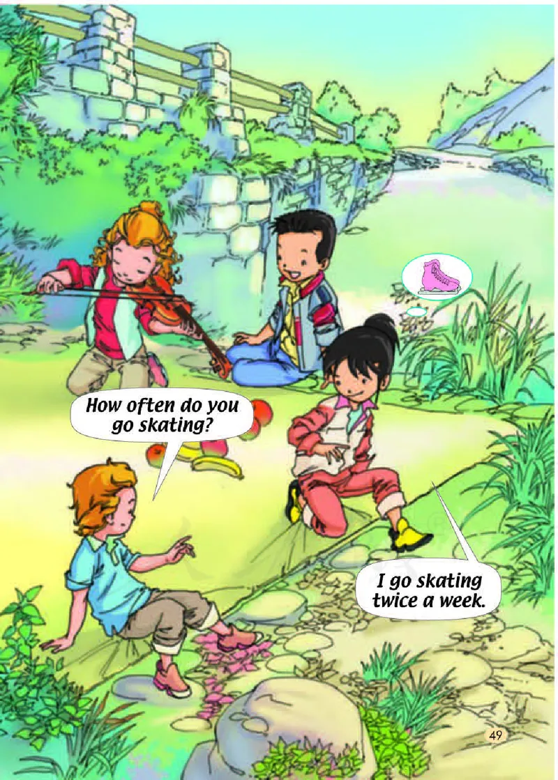 人教版（一年级起点）四年级下册英语PDF电子课本_小学1-6年级全部试卷_英语_四年级_3-9-6、小学四年级英语下册_3-9-6-3、电子教材、课本