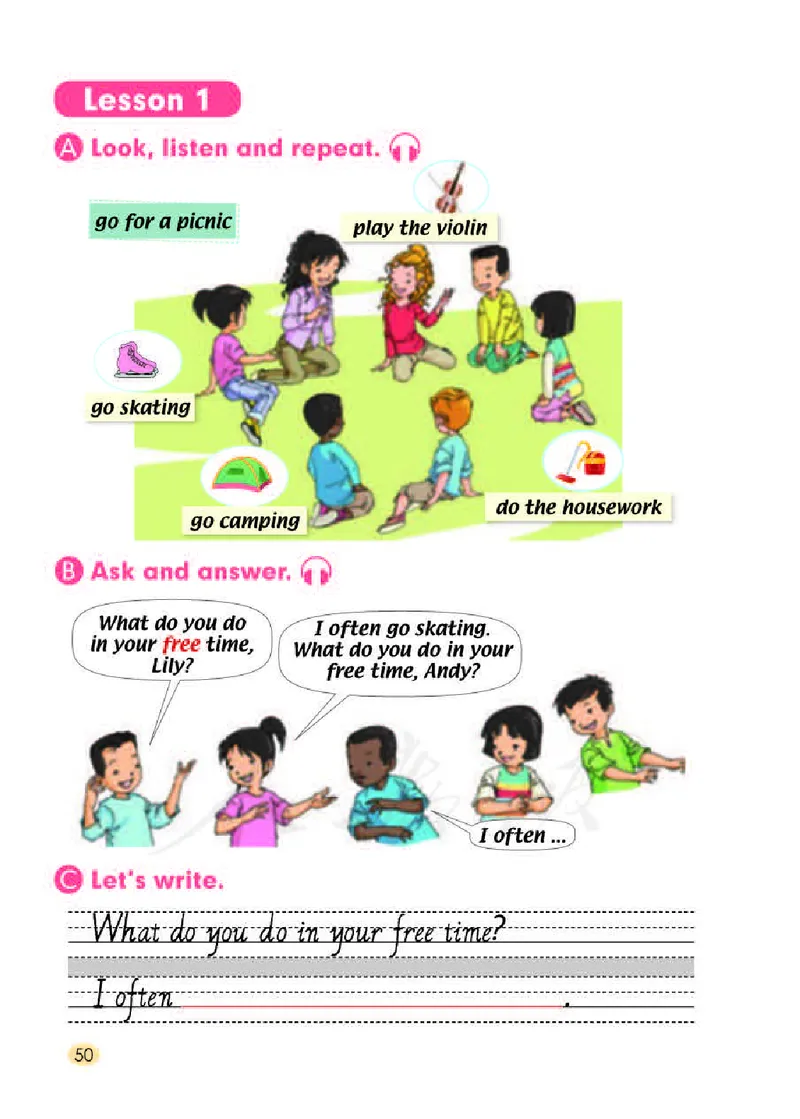 人教版（一年级起点）四年级下册英语PDF电子课本_小学1-6年级全部试卷_英语_四年级_3-9-6、小学四年级英语下册_3-9-6-3、电子教材、课本