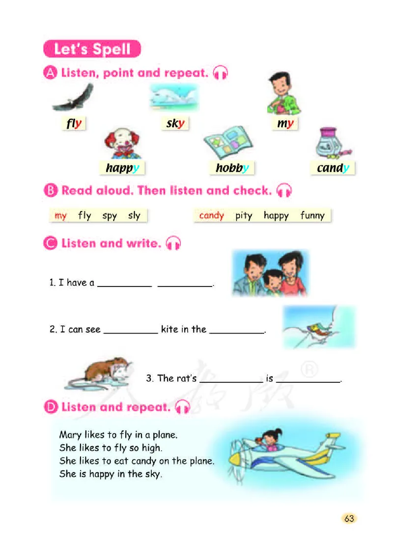 人教版（一年级起点）四年级下册英语PDF电子课本_小学1-6年级全部试卷_英语_四年级_3-9-6、小学四年级英语下册_3-9-6-3、电子教材、课本