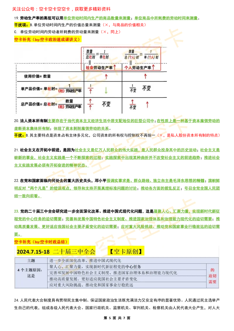 八套卷复盘笔记（1-8合并）_2026考公资料_（49）政治理论合集_政治理论合集_2025考研政治pdf（笔记）_肖秀荣考研政治_25肖秀荣《八套卷》+浓缩背诵合集_04.空卡《爷八》资料汇总