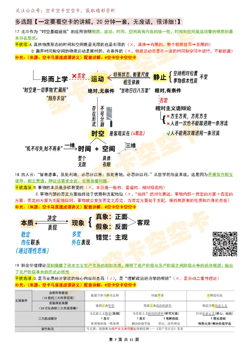 八套卷复盘笔记（1-8合并）_2026考公资料_（49）政治理论合集_政治理论合集_2025考研政治pdf（笔记）_肖秀荣考研政治_25肖秀荣《八套卷》+浓缩背诵合集_04.空卡《爷八》资料汇总