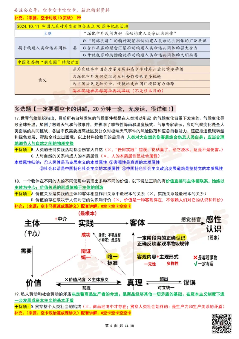 八套卷复盘笔记（1-8合并）_2026考公资料_（49）政治理论合集_政治理论合集_2025考研政治pdf（笔记）_肖秀荣考研政治_25肖秀荣《八套卷》+浓缩背诵合集_04.空卡《爷八》资料汇总