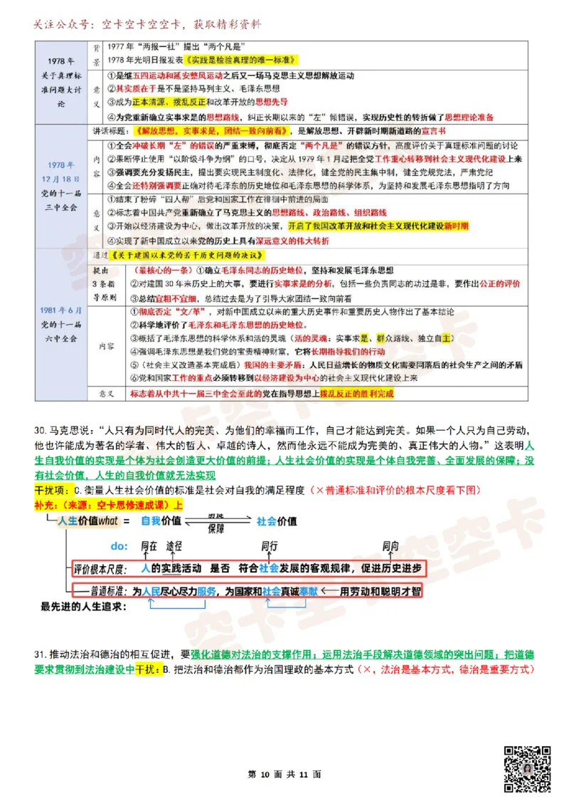 八套卷复盘笔记（1-8合并）_2026考公资料_（49）政治理论合集_政治理论合集_2025考研政治pdf（笔记）_肖秀荣考研政治_25肖秀荣《八套卷》+浓缩背诵合集_04.空卡《爷八》资料汇总