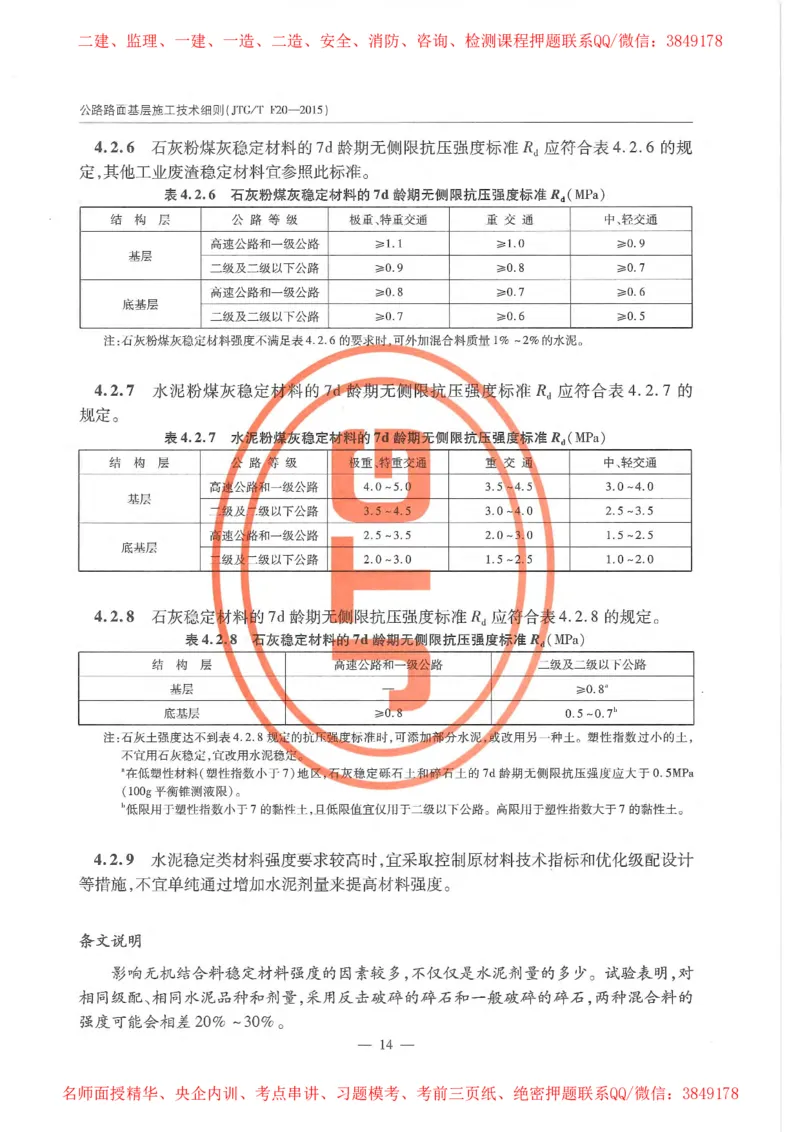 公路路面基层施工技术细则_监理工程师_2025监理工程师_2025年监理工程师SVIP_2025年监理交通案例SVIP_02-基础精讲✿高端面授✿深度强化_11-交通案例《教材精讲班》甘森SMR