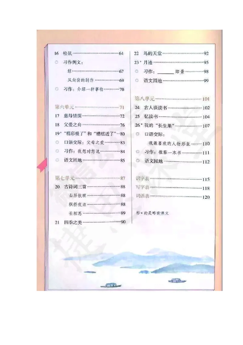 五年级上册语文部编版课堂笔记_小学1-6年级全部试卷_语文_五年级_3-10-1、小学五年级语文上册_3-10-1-1、复习、知识点、归纳汇总_部编（人教）版